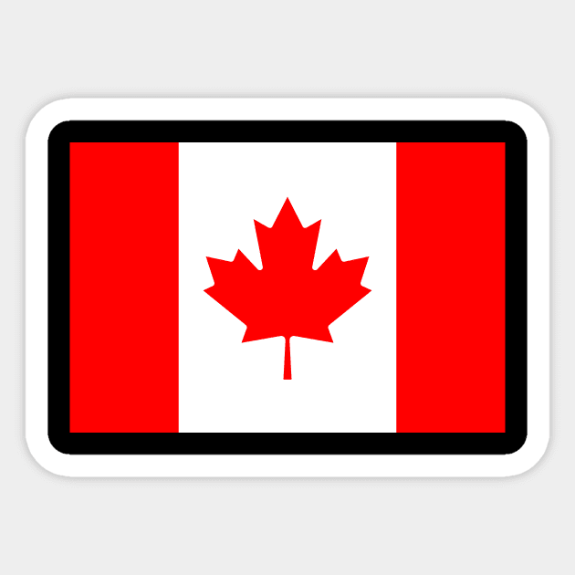 Canada Flag Sticker by SevenMouse